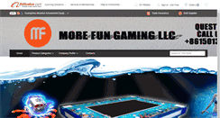 Desktop Screenshot of morefun-game.com