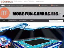 Tablet Screenshot of morefun-game.com